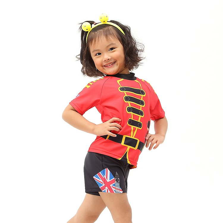 MAR-7816 兒童兩件式水母衣-英國衛兵