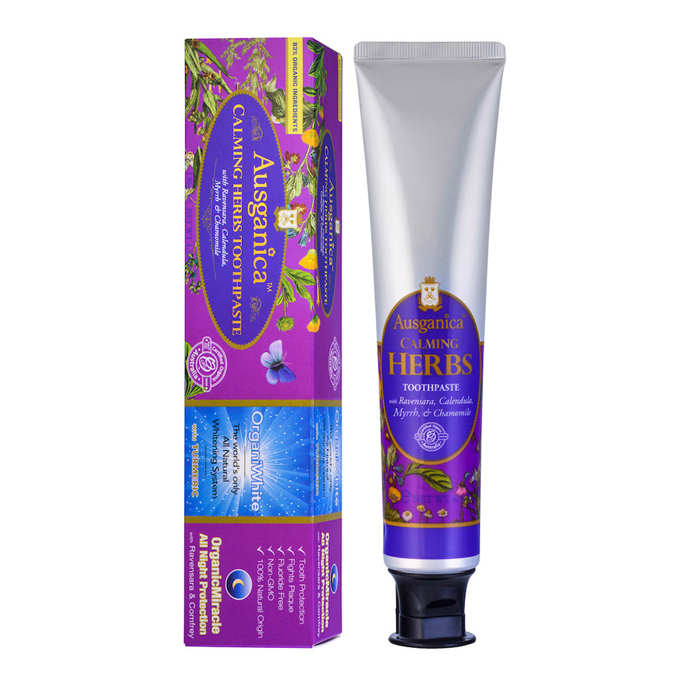 特價出清∣Ausganica 澳潔蕬有機認證草本夜用牙膏(無氟)130g/4.5oz(效期2027/10)