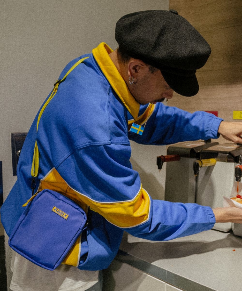 【絕版小品】IDEA Blue Shoulder Bag