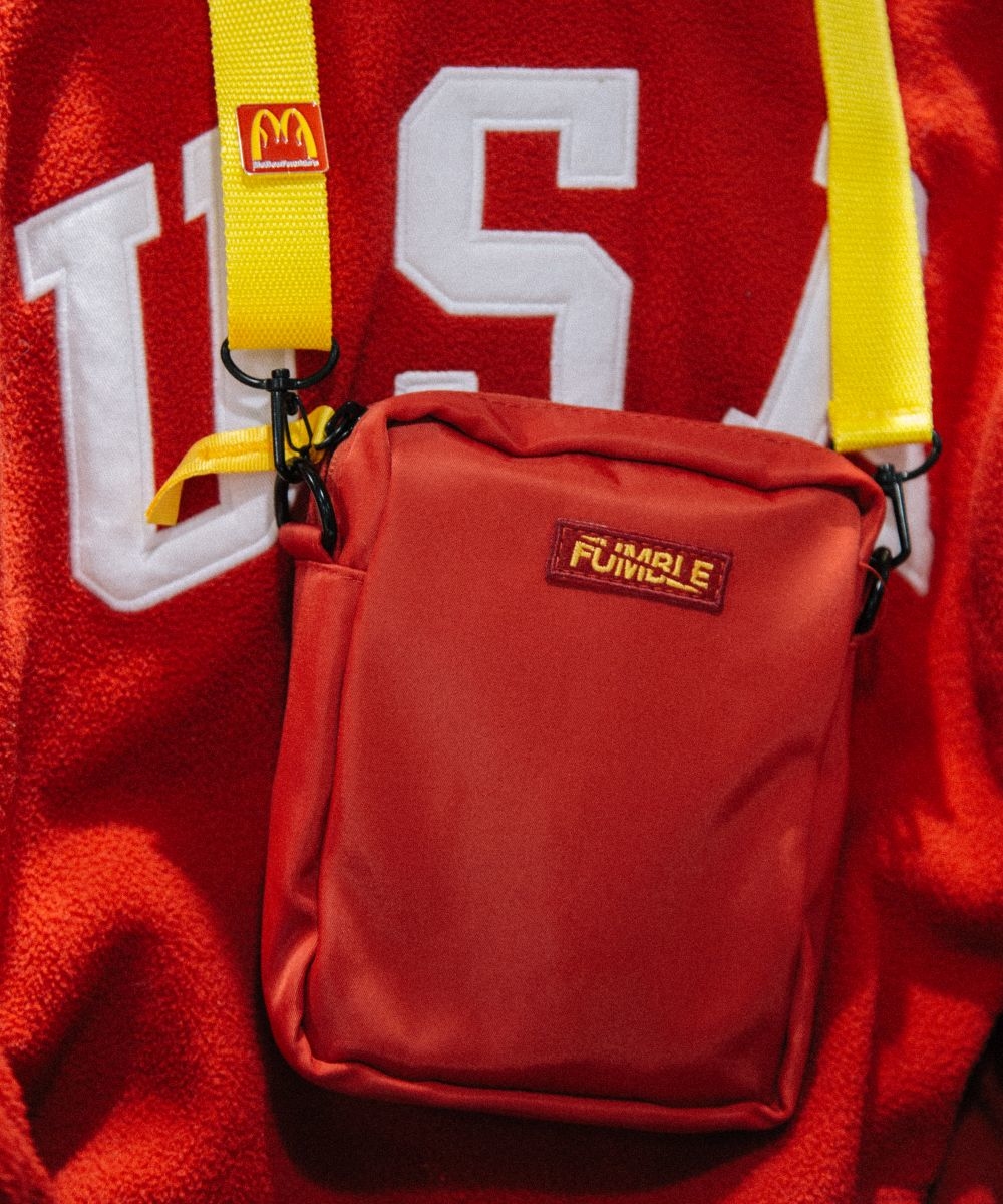 【絕版小品】McDouFumble Red Shoulder Bag