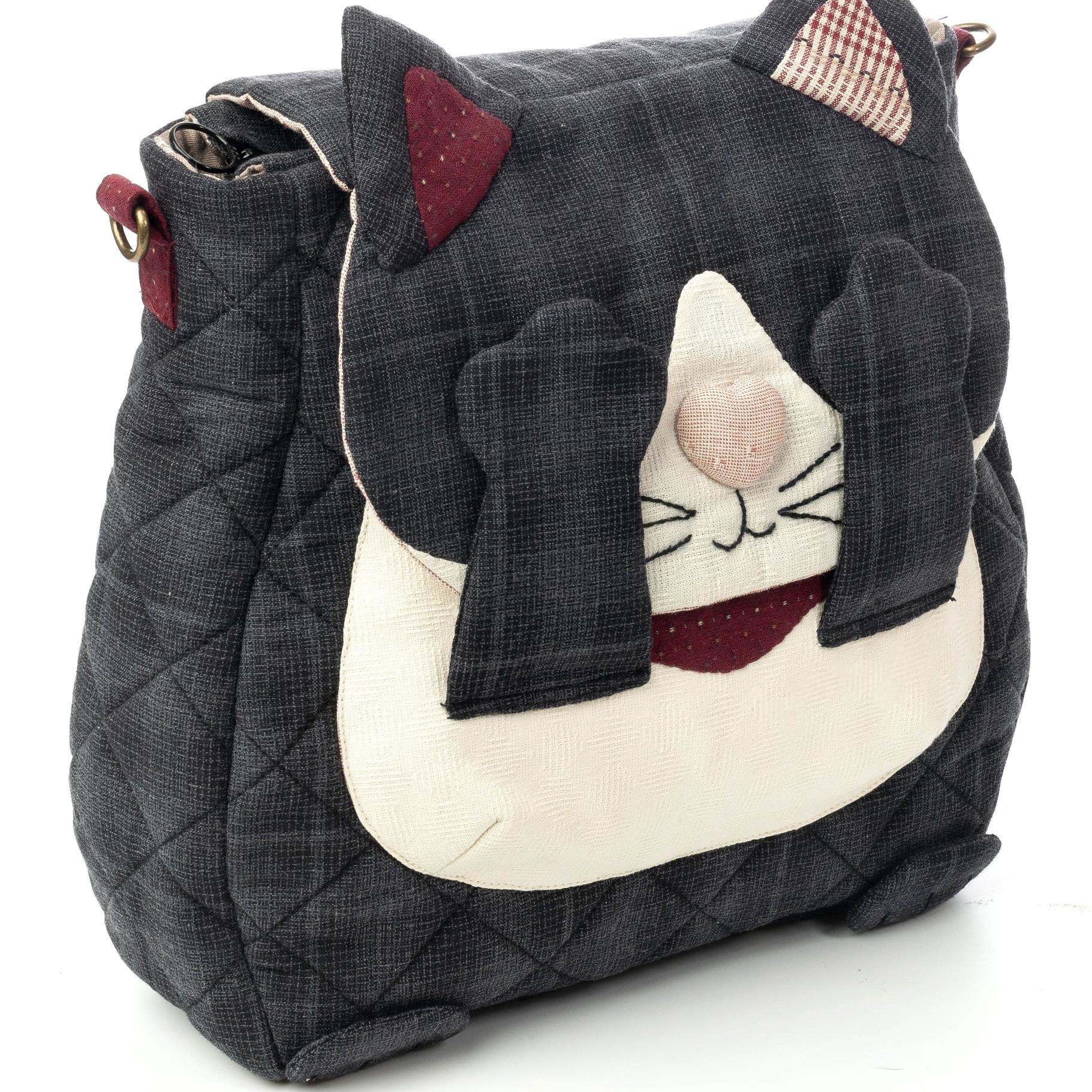 躲貓貓肩背/後背兩用包(材料包)