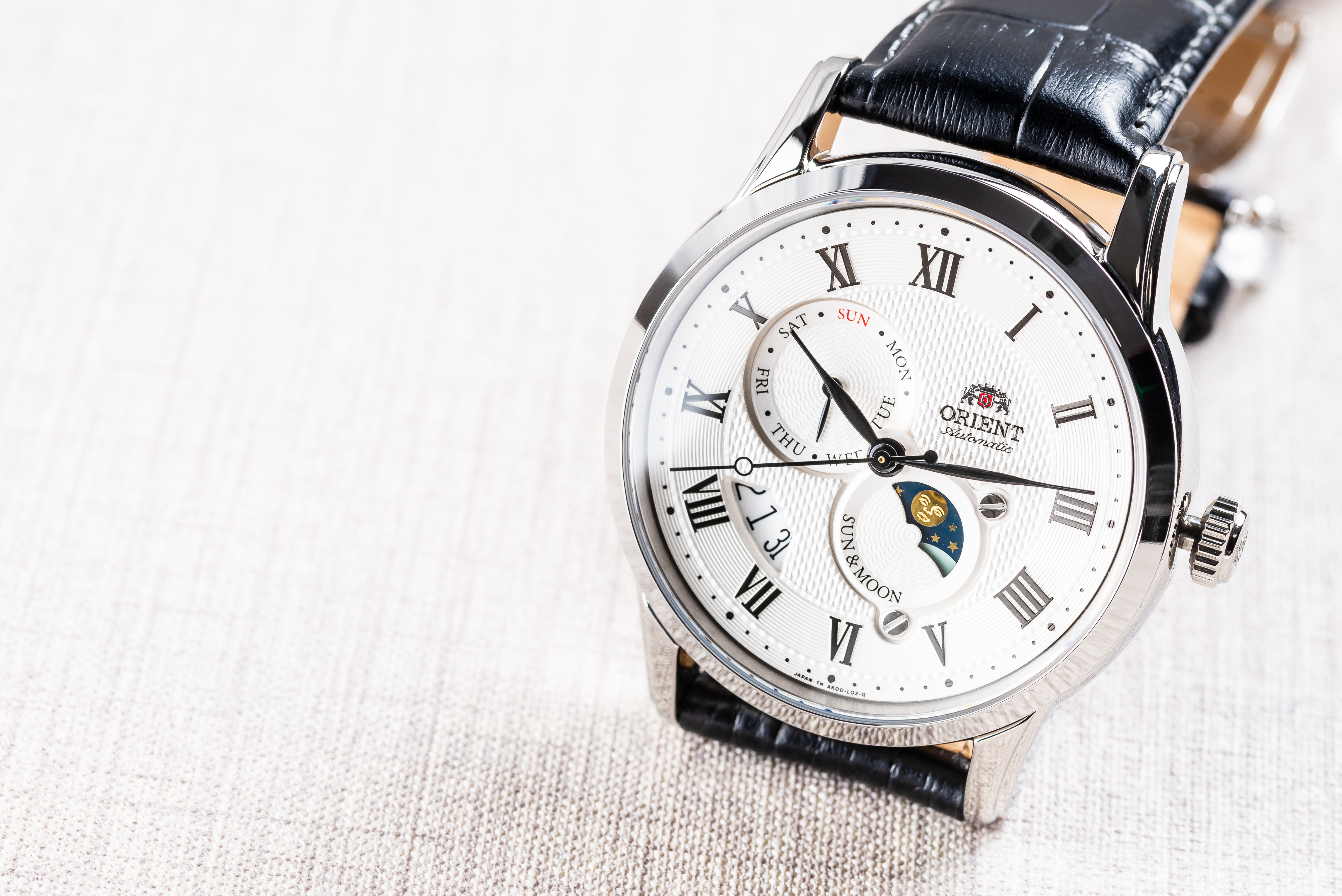 Sun & Moon - Silver White Dial (Version 3)