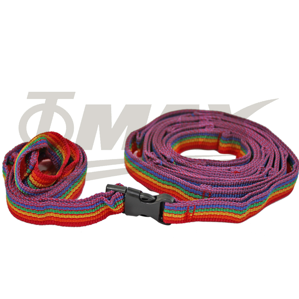 omax彩虹露營掛物繩330cm加長款 贈D型扣環4入(隨機) 破盤下殺 OMAX歐妹思購物網