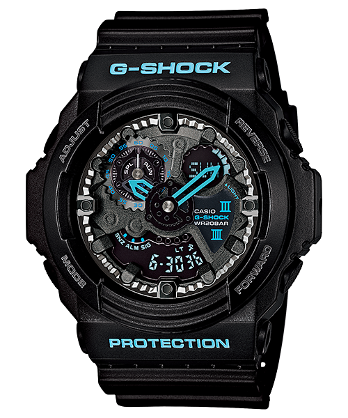 最新のデザイン カシオ G-SHOCK 30周年モデル GA-303B-1AJR 電池交換済