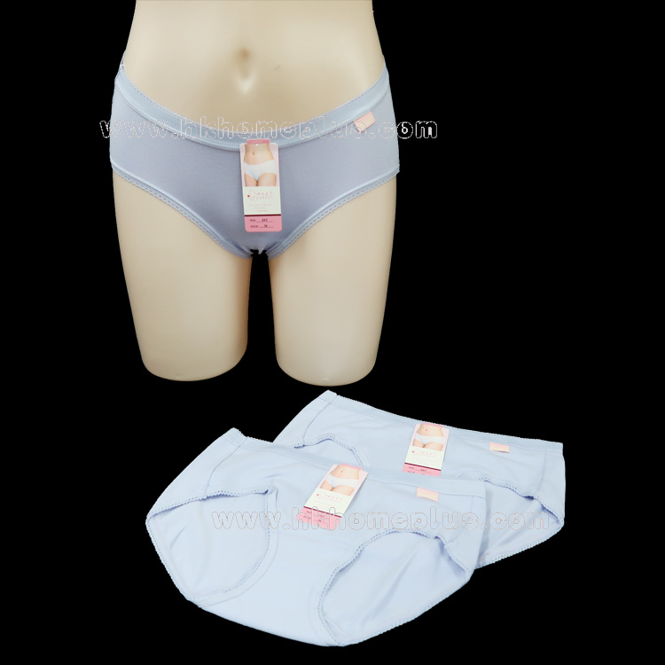 4條裝 雅岱莉: 低腰素色內褲 (M-XL碼)