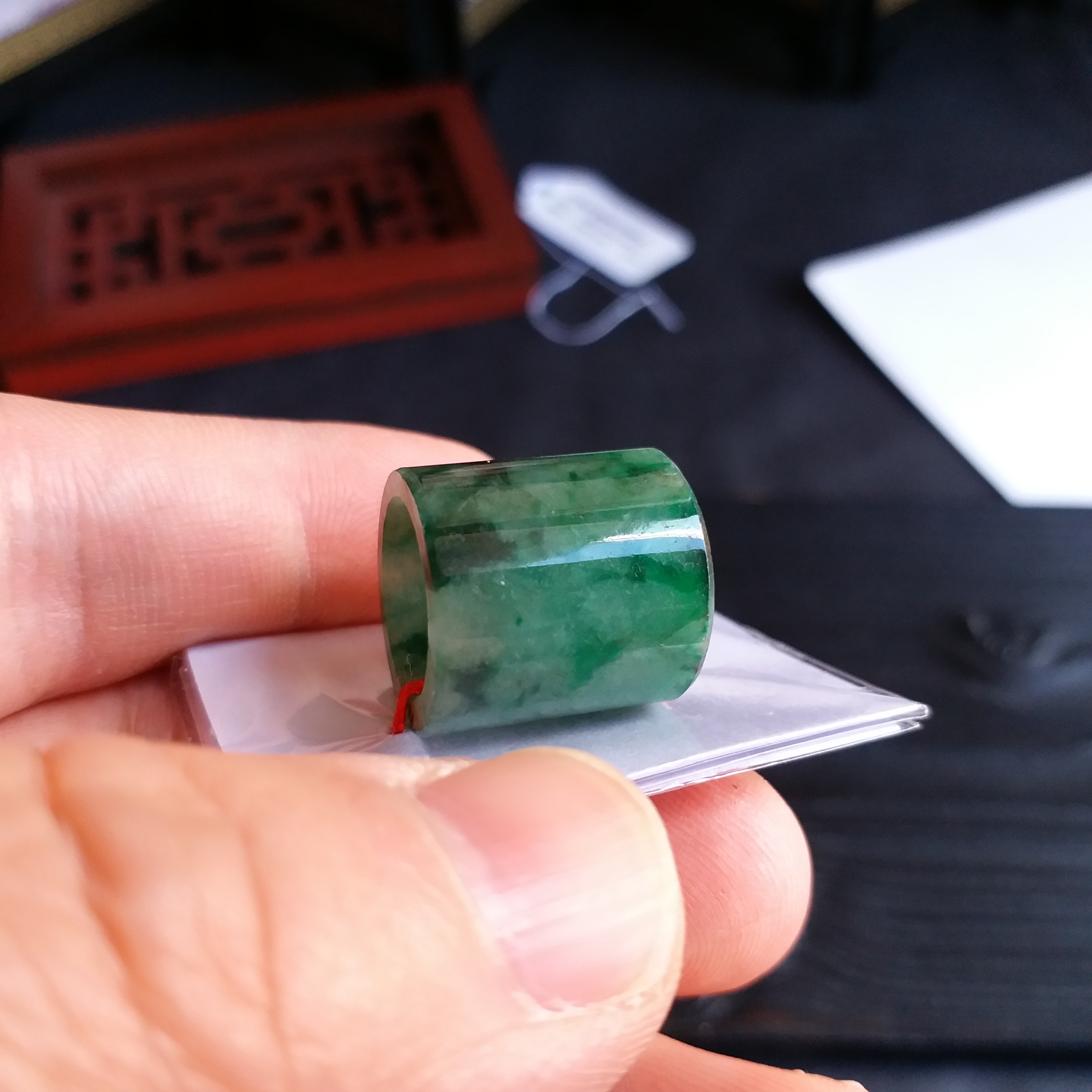 J1397 冰糯滿色飄綠花路路通