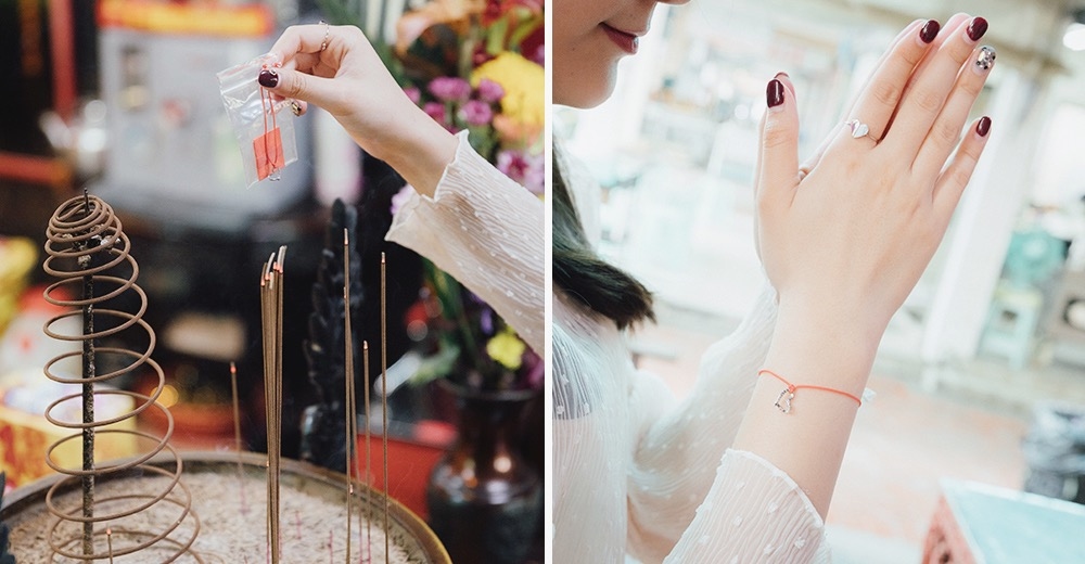 拜月老、求紅線，霞海城隍廟 - BONNY & READ飾品