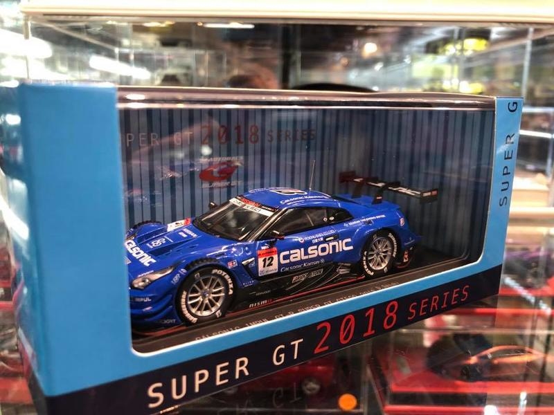 人気 EBBRO CALSONIC IMPUL GT-R No.12 2018 1/18 Ebbro Calsonic Impul Gt-R Super Gt Gt500 2018 No.12