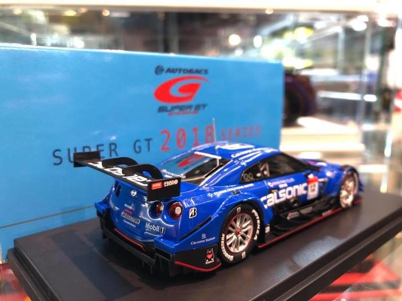 EBBRO 45624 CALSONIC IMPUL GTR SUPER GT GT500 2018 1/43