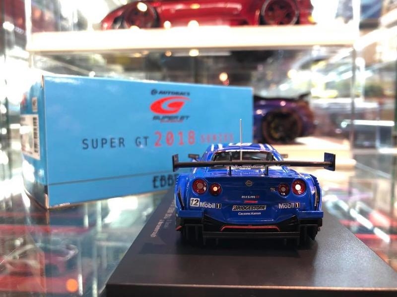 人気 EBBRO CALSONIC IMPUL GT-R No.12 2018 1/18 Ebbro Calsonic Impul Gt-R Super Gt Gt500 2018 No.12
