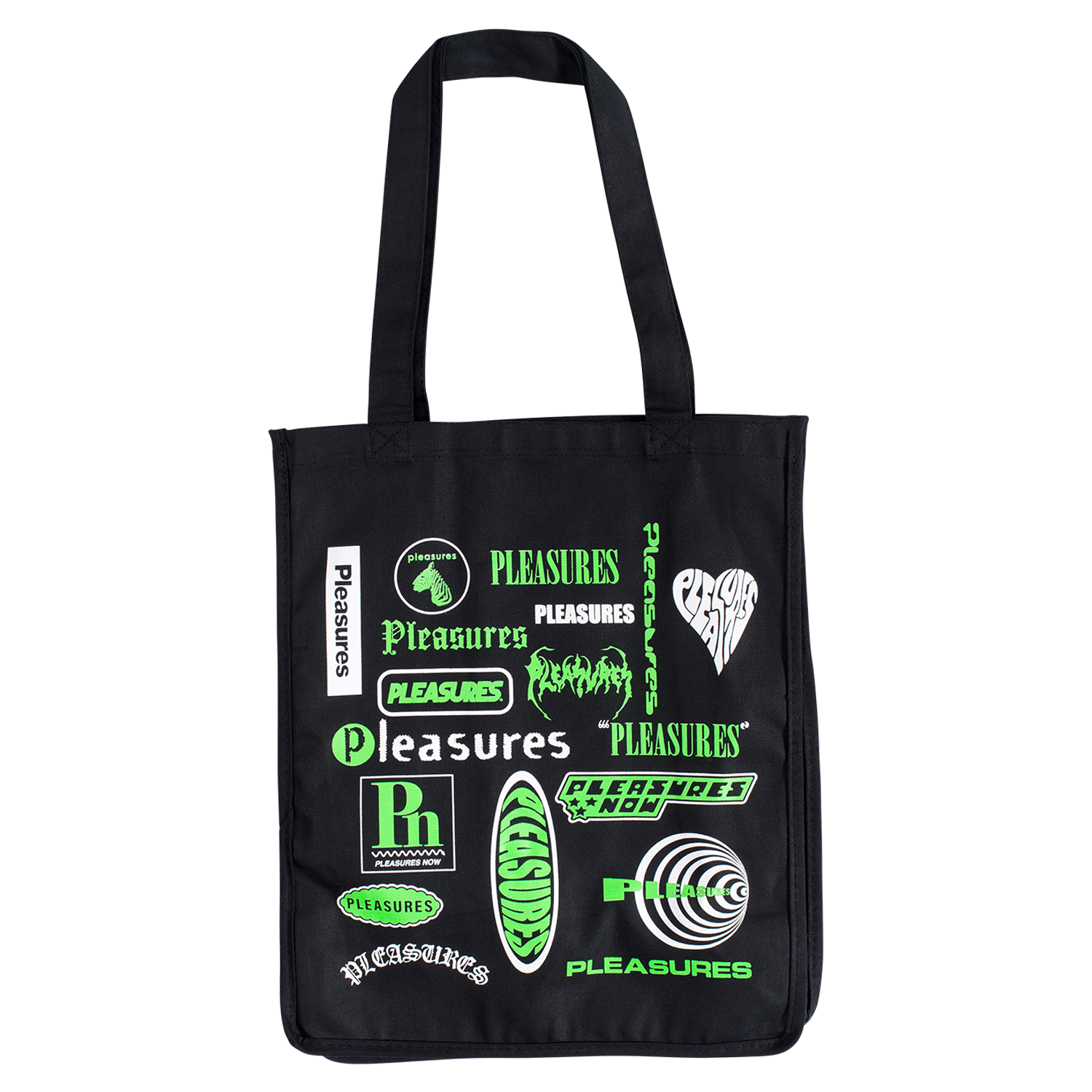 pleasures tote bag