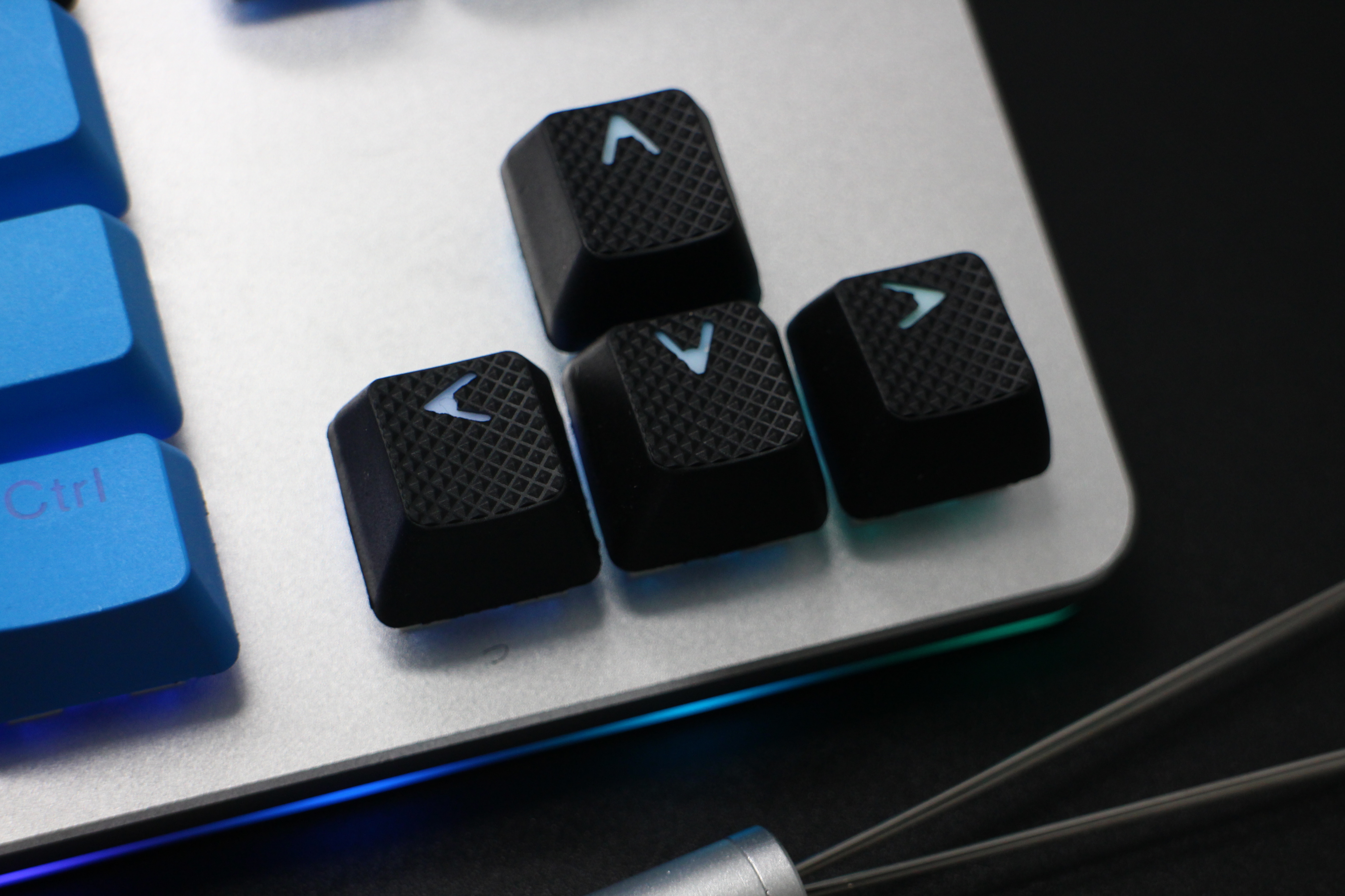 Taiki A-tyan 無線KeyballBLE Tai-hao Rubber Gaming Keycap Set
