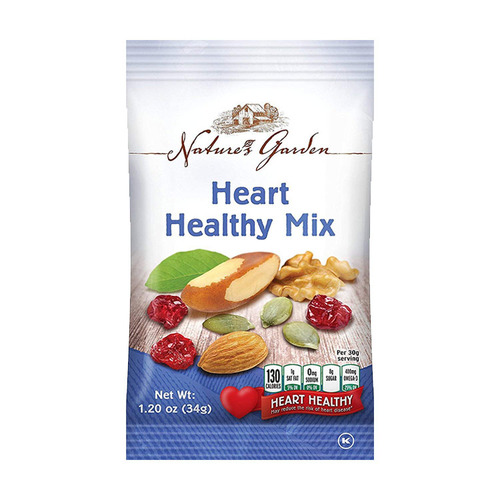 natures garden omega-3 deluxe mix heart healthy snack natures garden omega-3 deluxe mix heart healthy snack