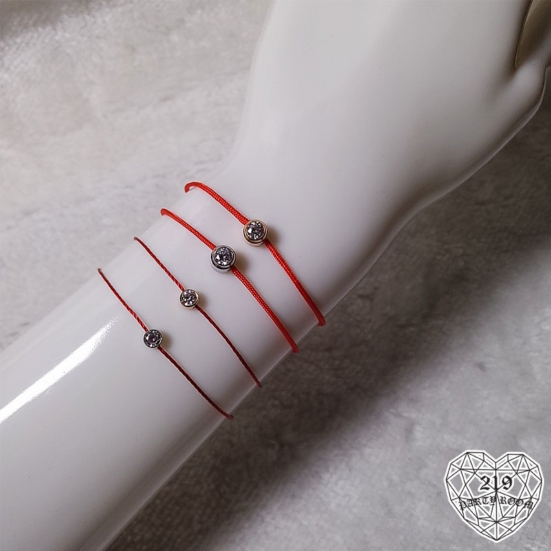 全鍊單鑽粗/細手鍊