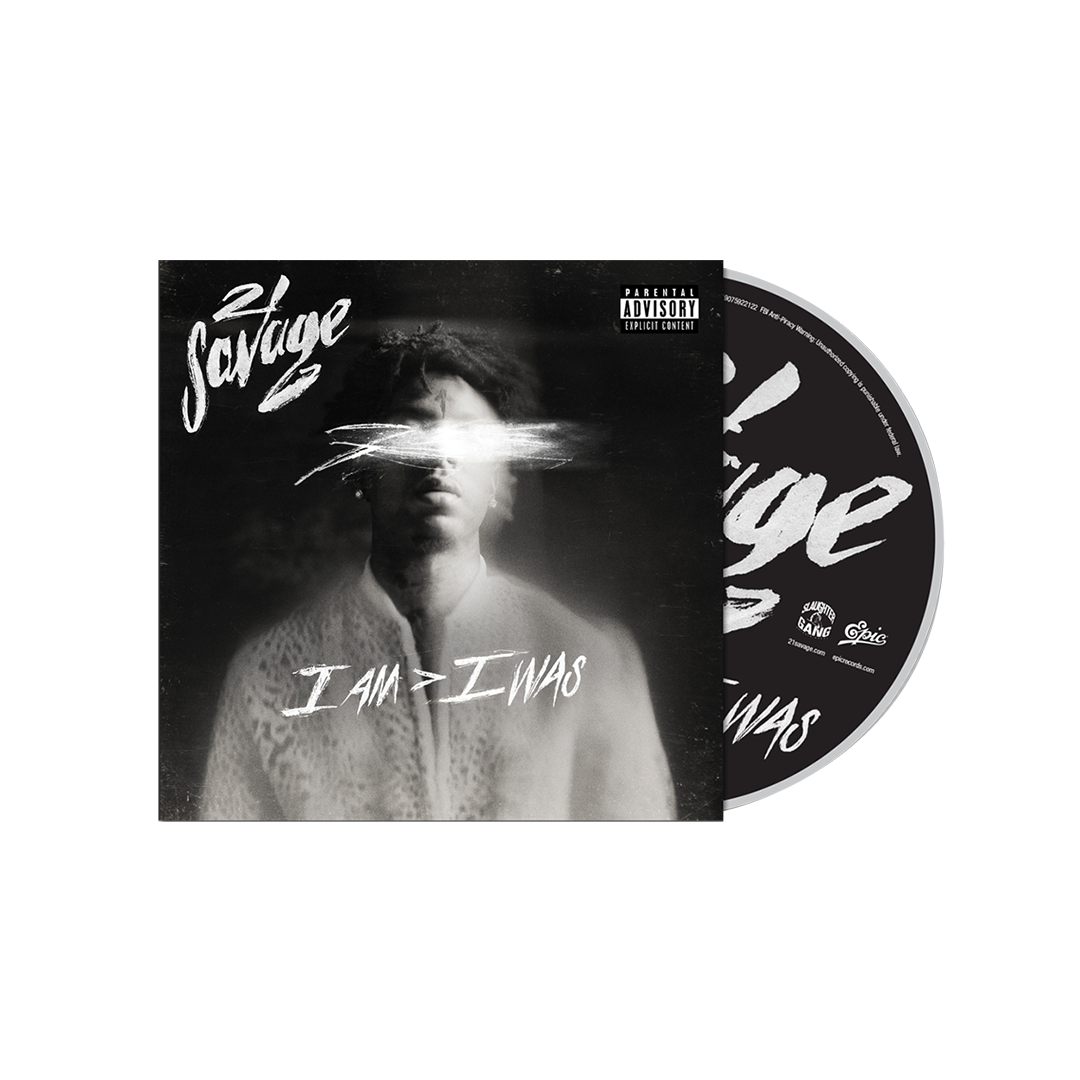 21 Savage 美國饒舌歌手 I Am > I Was (2018) 原裝CD專輯 / 限量黑膠唱片