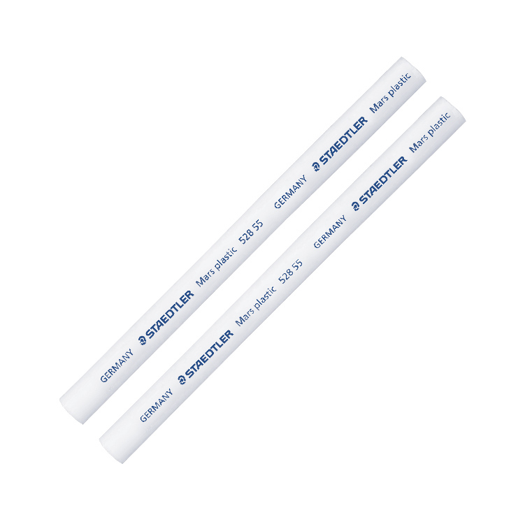 【STAEDTLER 施德樓】漸進式塑膠擦筆補充條-2入 MS528 55-2