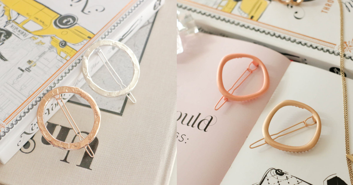 L. ERICKSON,金屬髮夾,髮夾,金屬風