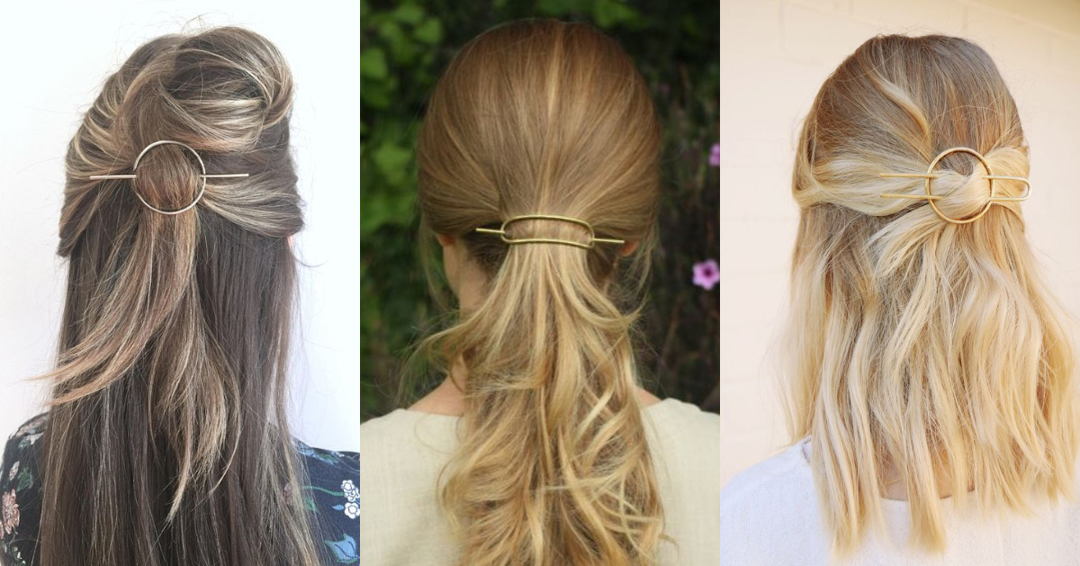 金屬髮夾,金屬髮叉,髮夾,髮飾,馬尾