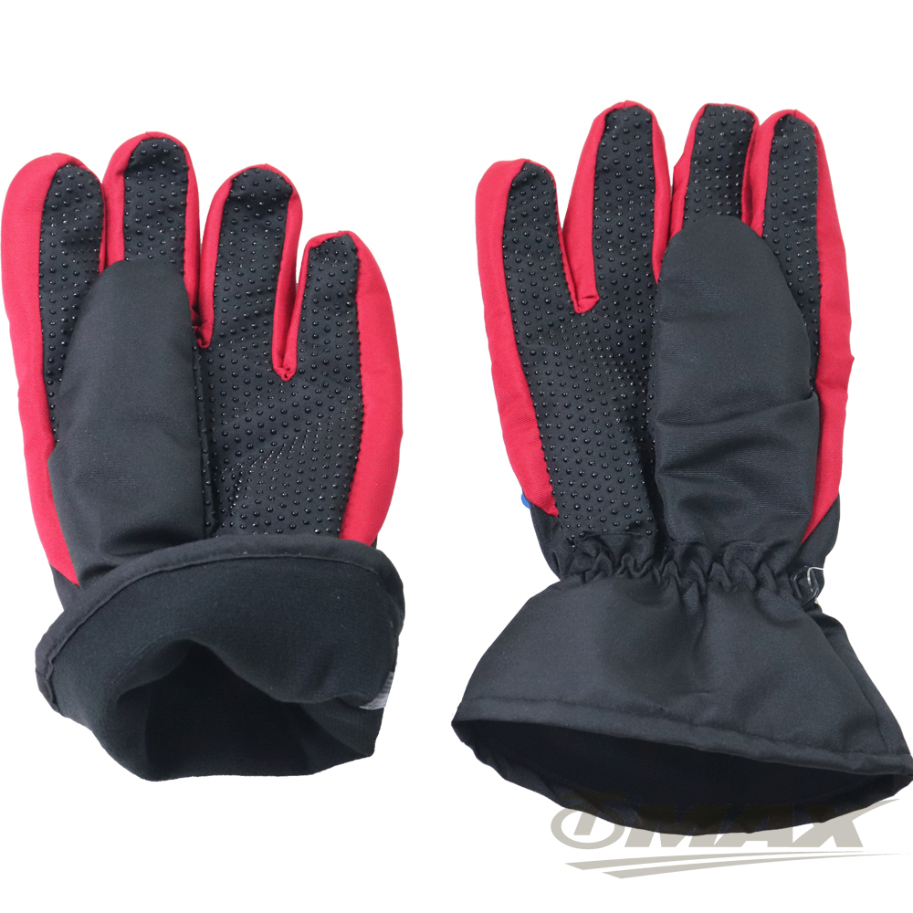 OMAX防風防水止滑手套-男款-黑紅色 破盤下殺 OMAX歐妹思購物網