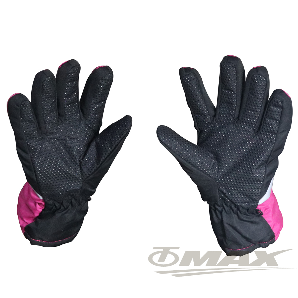 OMAX防風防水止滑手套-女款-桃紅色 破盤下殺 OMAX歐妹思購物網