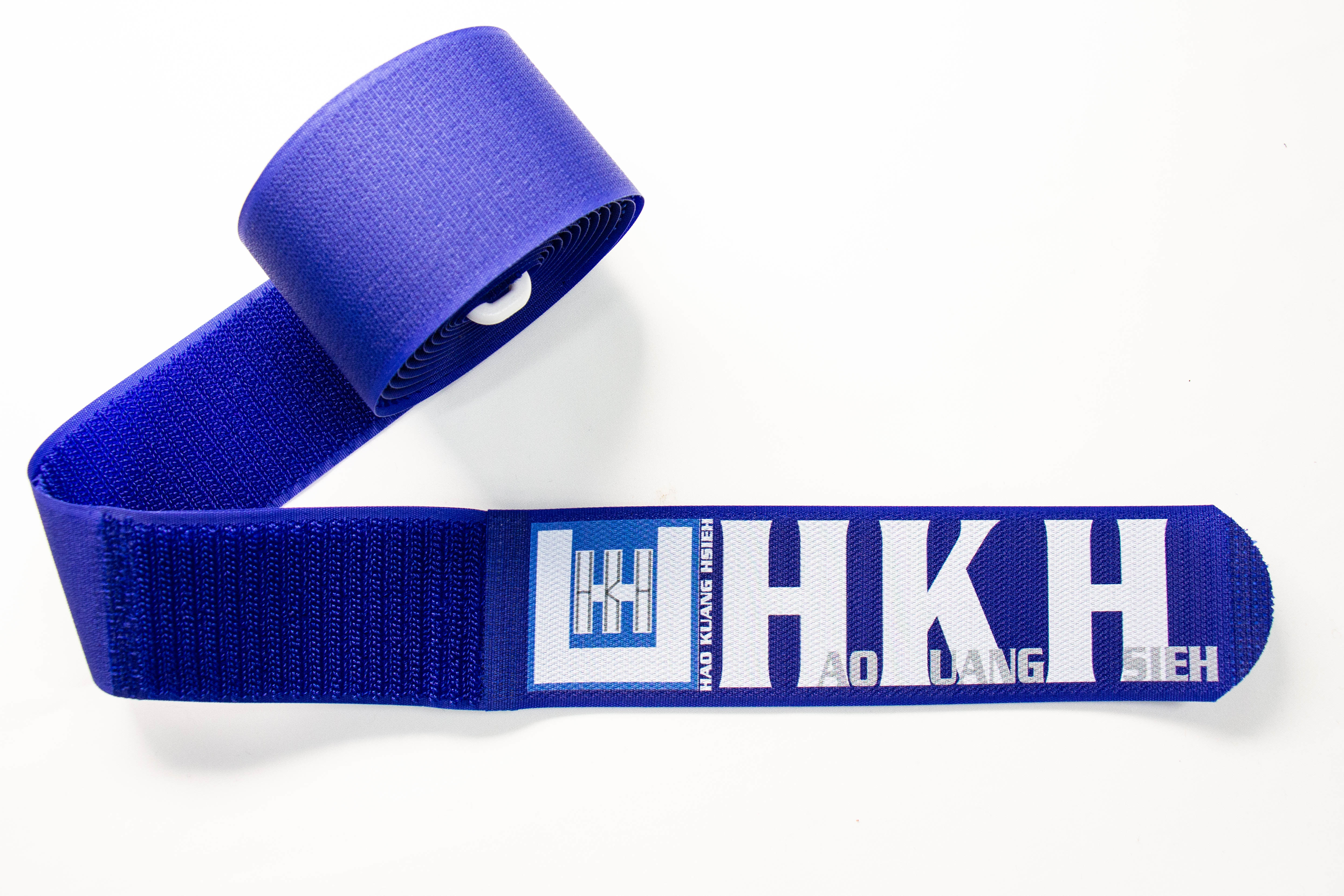 客製化行李帶-HKH-正面-創意生活魔鬼氈-國紡企業