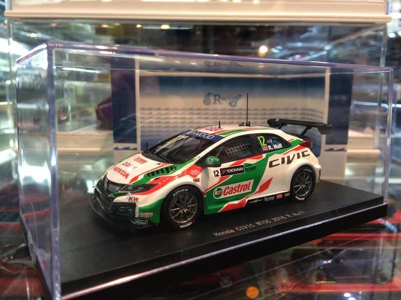EBBRO 1/43 Honda CIVIC WTCC 2016 道上龍 Ebbro 1/43 Honda CIVIC WTCC 2016 R.Michigami #1 | eBay