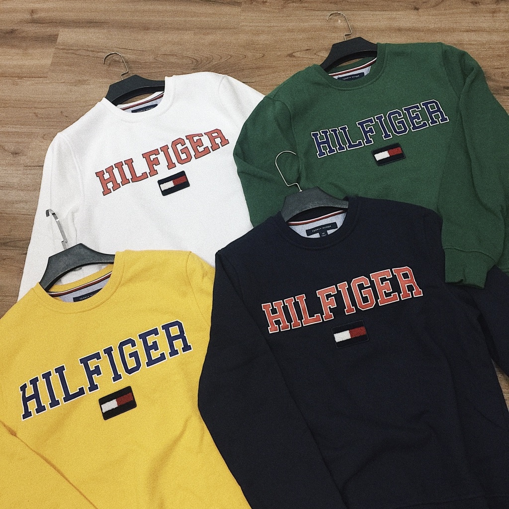 現貨｜ TOMMY HILFIGER 毛毛 LOGO 衛衣 ( 5 COLORS )