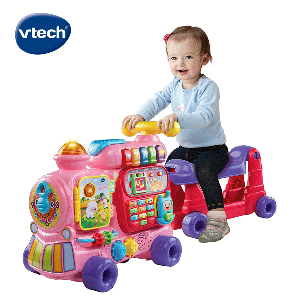 Vtech 4合1智慧積木學習車(3色可選)