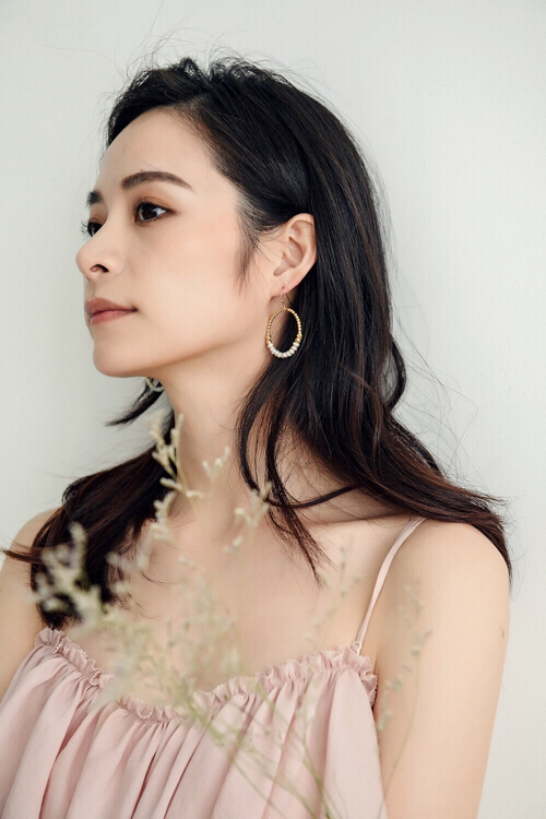 美好晨曦 天然珍珠耳環（小）