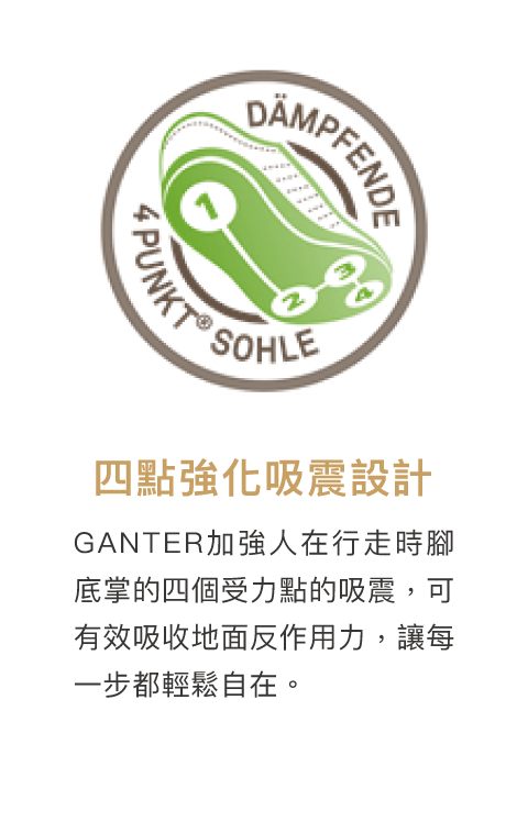 四點強化吸震設計