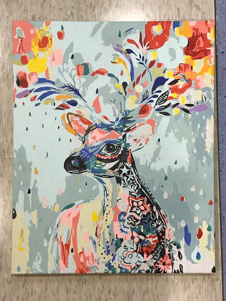 【66202】彩繪小鹿