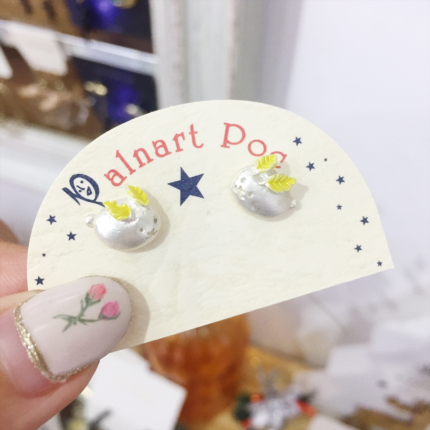 Palnart Poc 雪兔耳環