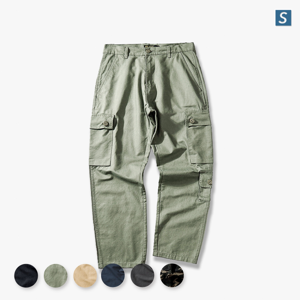 19 S/S｜七口袋 軍裝長褲｜6色