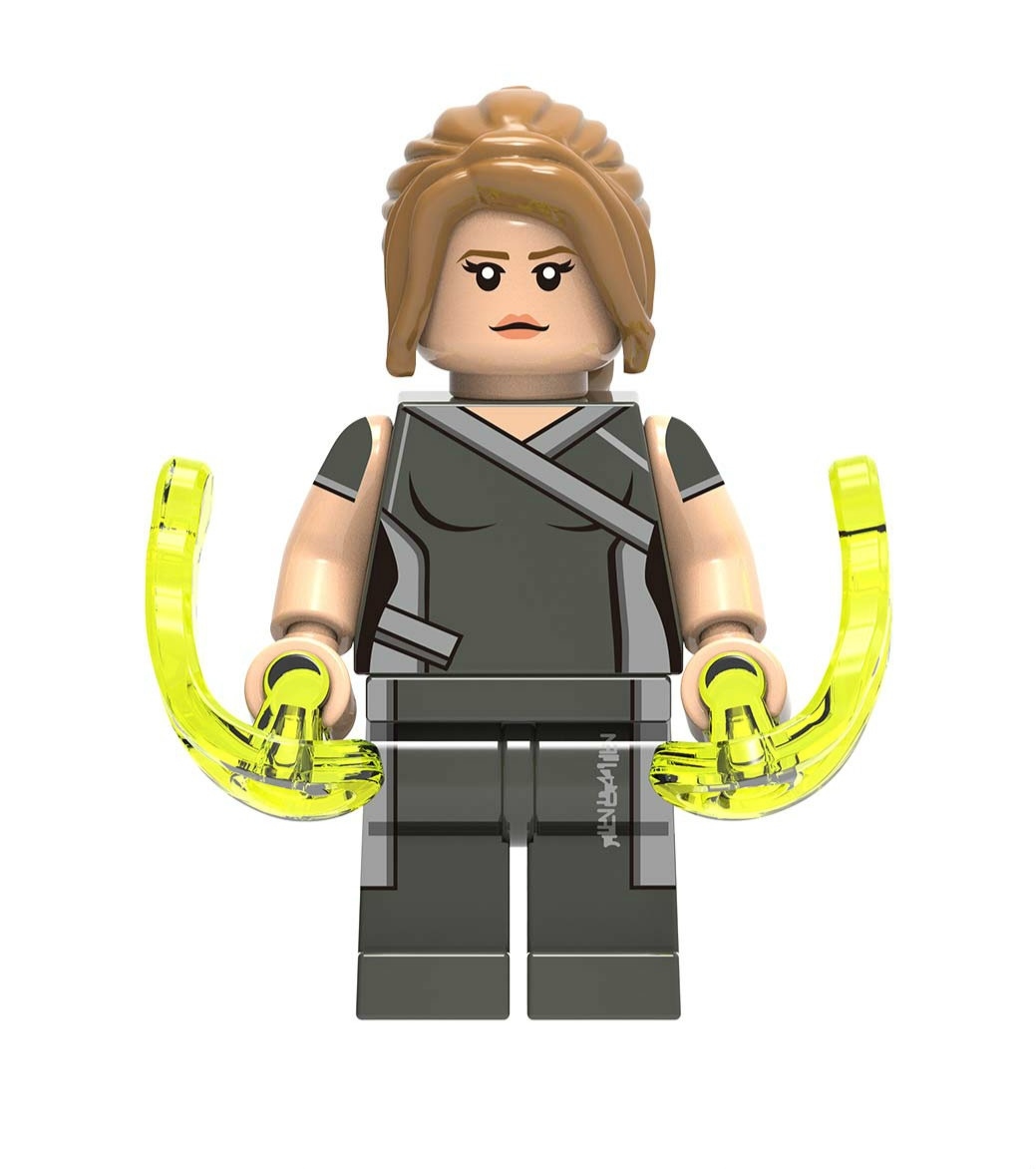 Carol Danvers Custom Marvel DC SuperHeroes Minifigures Minifigs Fit Lego X1015