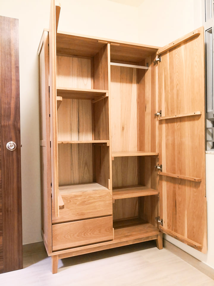 美國白橡木胡桃木櫻桃木原木實木傢俬