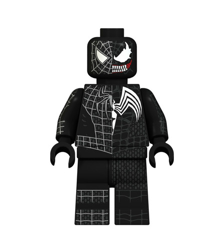 lego black suit spiderman