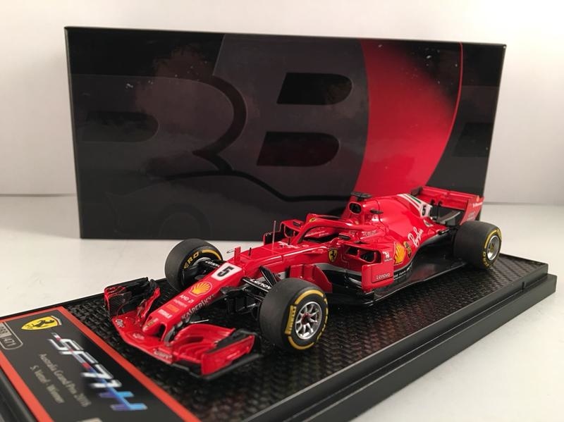 605円 【翌日発送可能】 細部まで 精密に仕上げられた1 43モデルですミニカー ブラゴ 1 43 フェラーリ F1 SF-71H S. Vettel #5 ベッテル ブリスター箱 予約商品