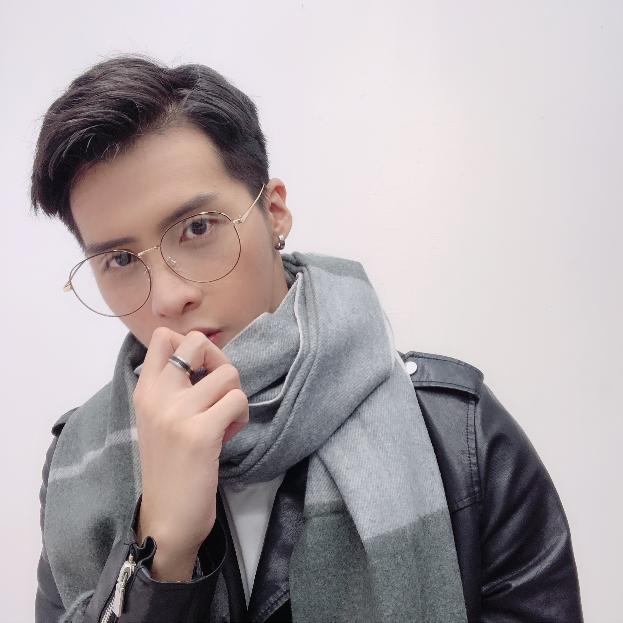 ［新品］大格保暖圍巾/2色