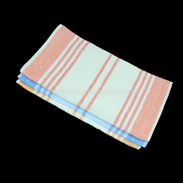 6條裝 彩條面巾 4170515
