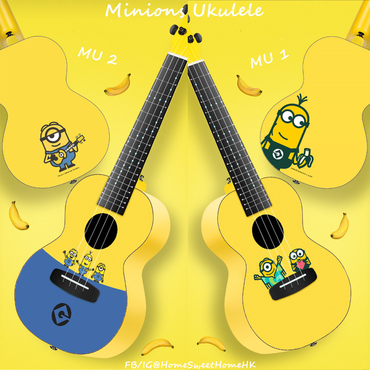 Enya Smart Mu1 Minion Ukulele With Package