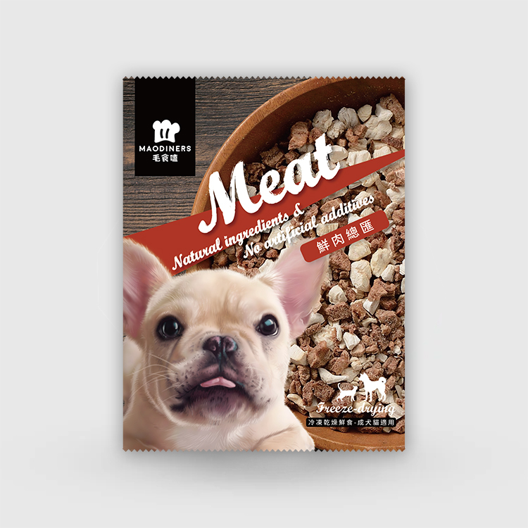 鮮肉總匯｜旅行包20g｜狗狗凍乾熟食副食