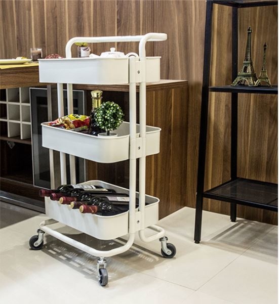 「可拆可裝手把」手推茶几車