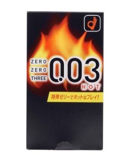 Okamoto岡本 0.03 熱感 (日本版) 10 片裝 乳膠安全套
