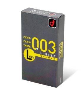 Okamoto岡本 0.03 大碼 (日本版) 58mm 10 片裝 乳膠安全套