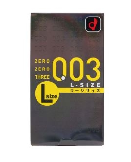 Okamoto岡本 0.03 大碼 (日本版) 58mm 10 片裝 乳膠安全套