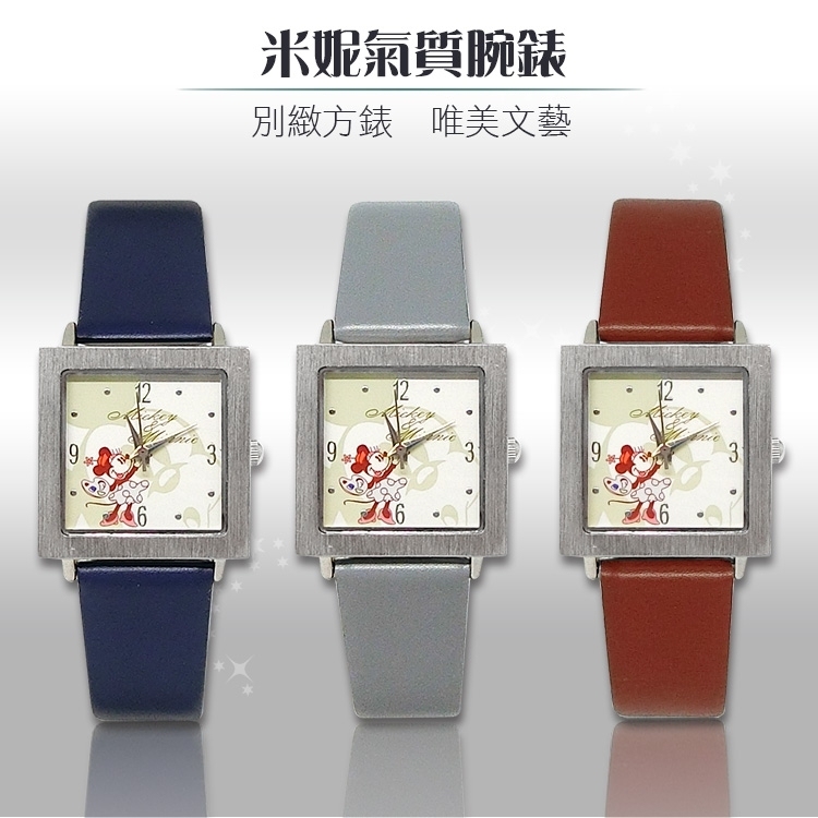 【迪士尼系列】80周年米奇米妮精緻腕錶