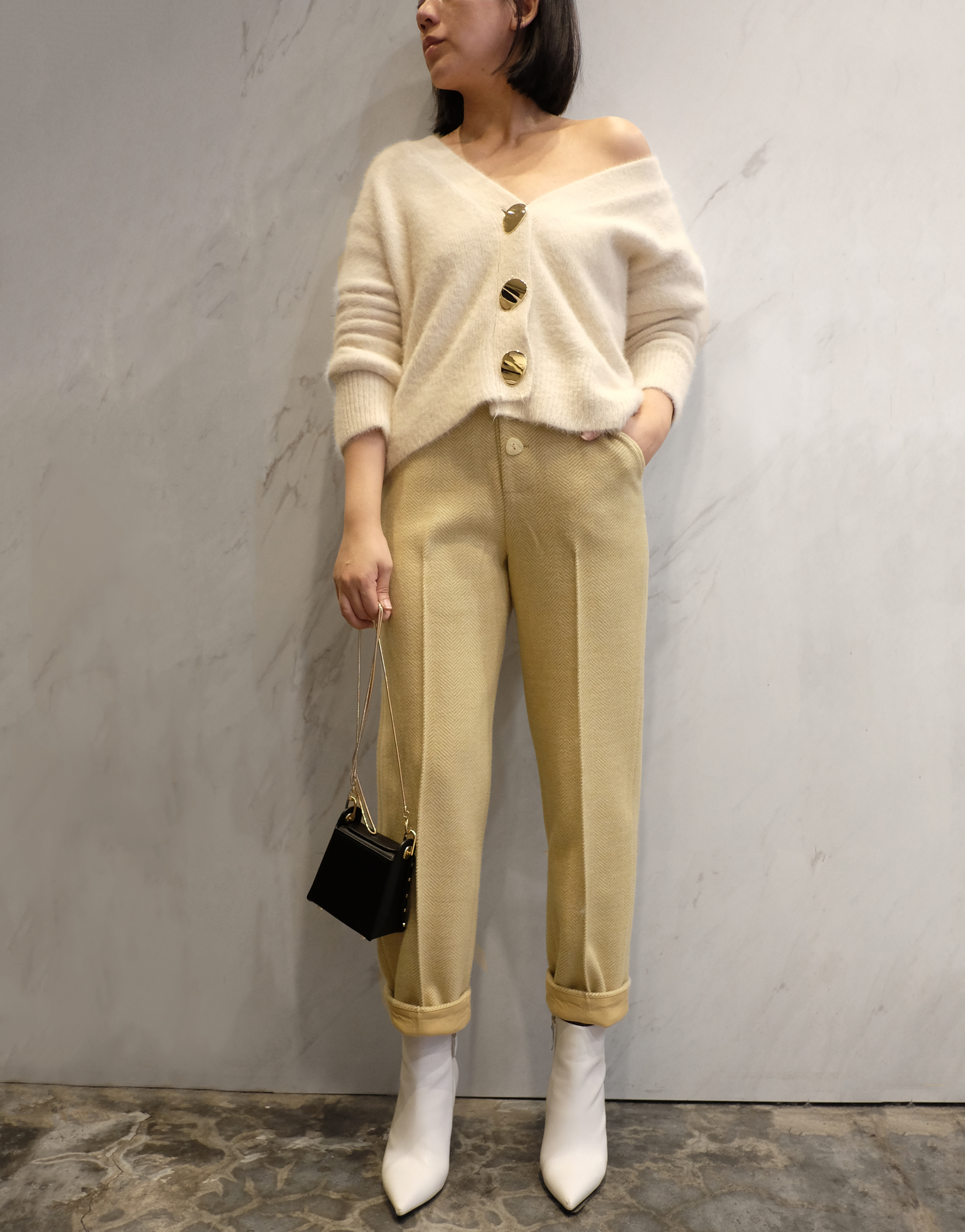 4排釦休閒褲(現貨)