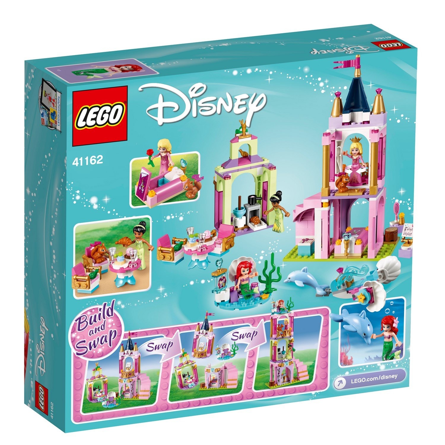 LEGO 41162 ARIEL, AURORA, AND TIANA'S ROYAL CELEBRATION