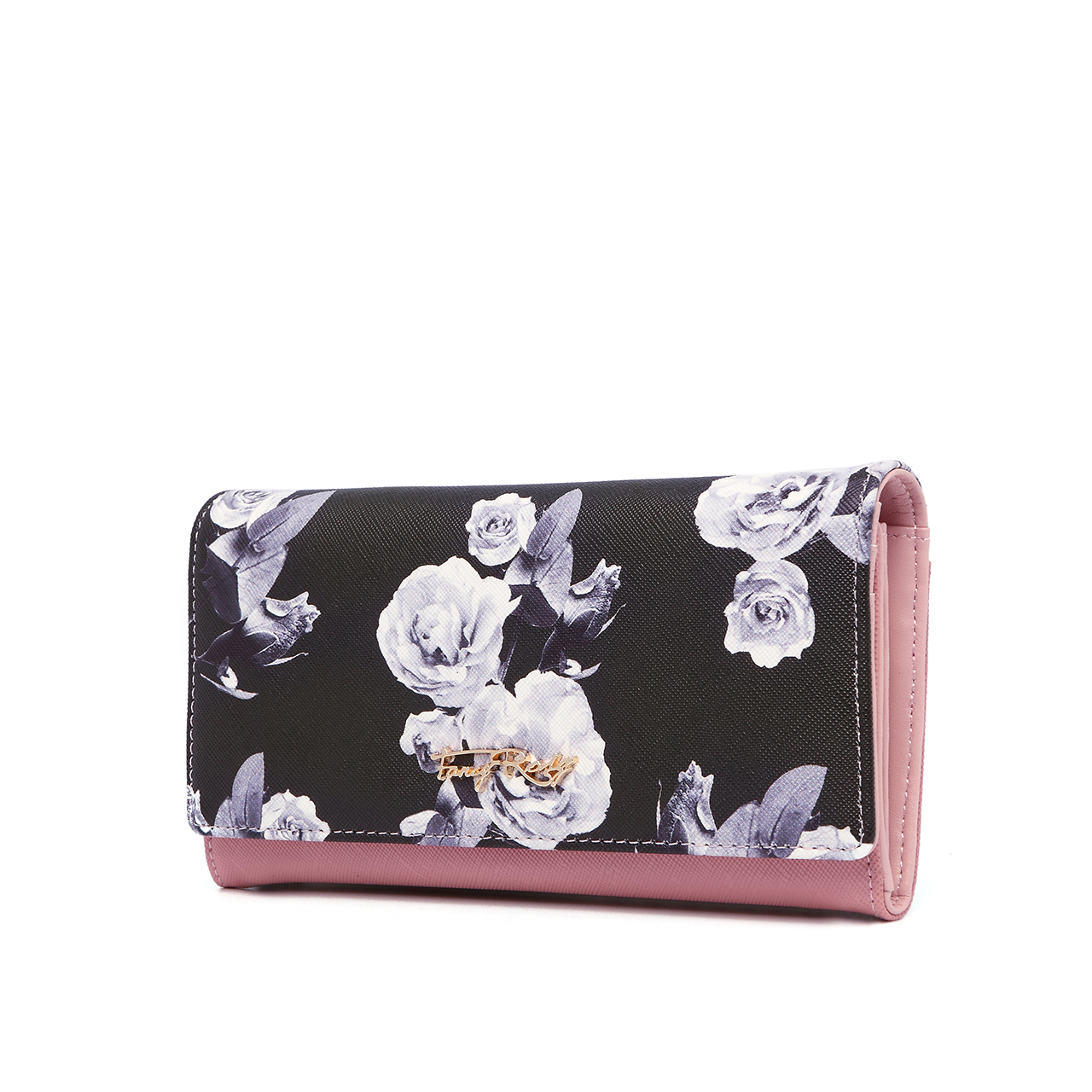 Fancy Romance Printed Long Fold Wallet