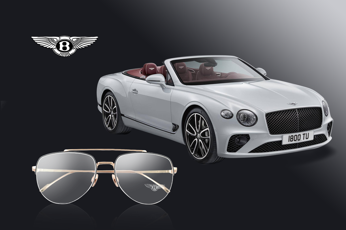賓利汽車特色融入眼鏡